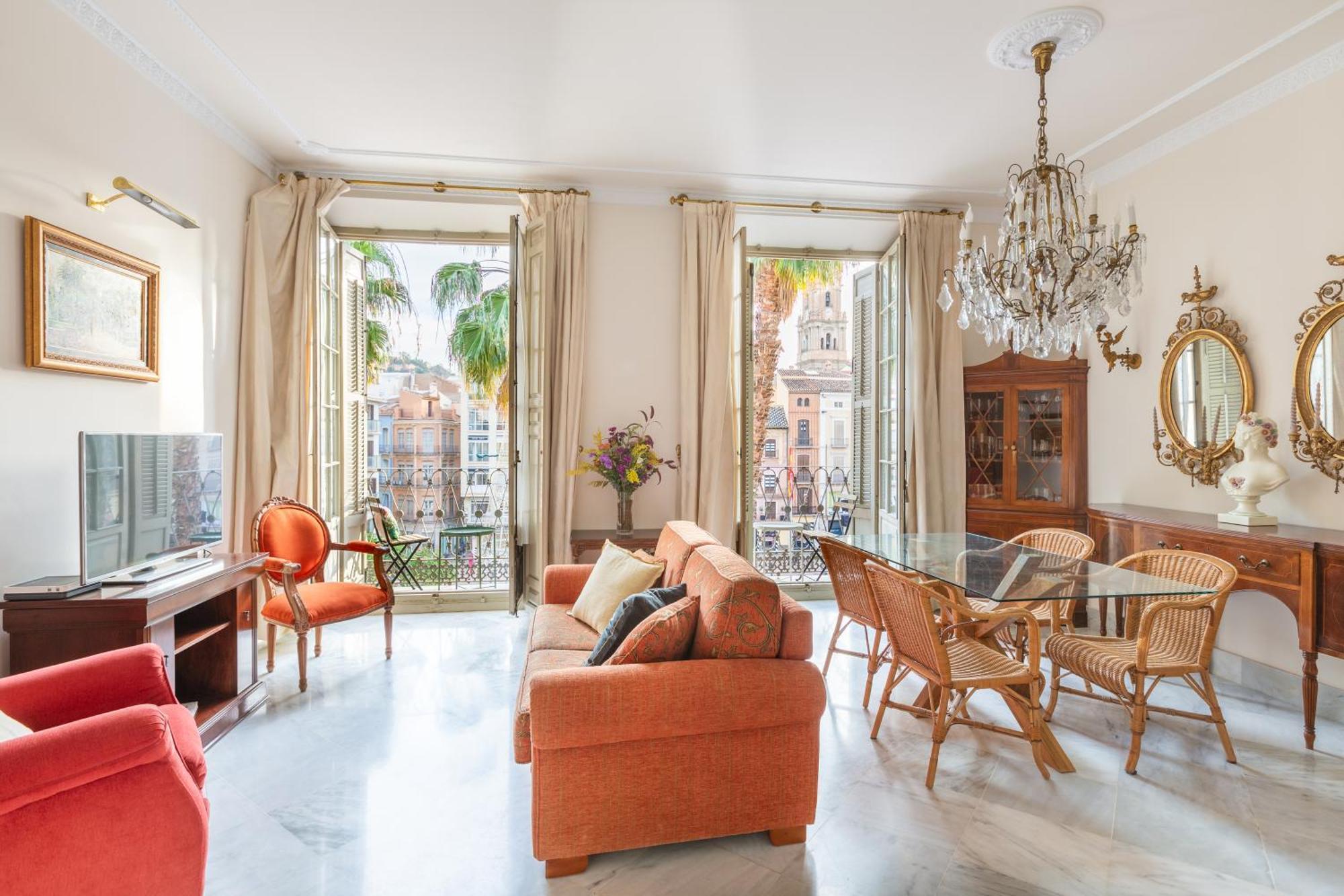 Plaza De La Constitucion Apartment Malaga Exterior photo