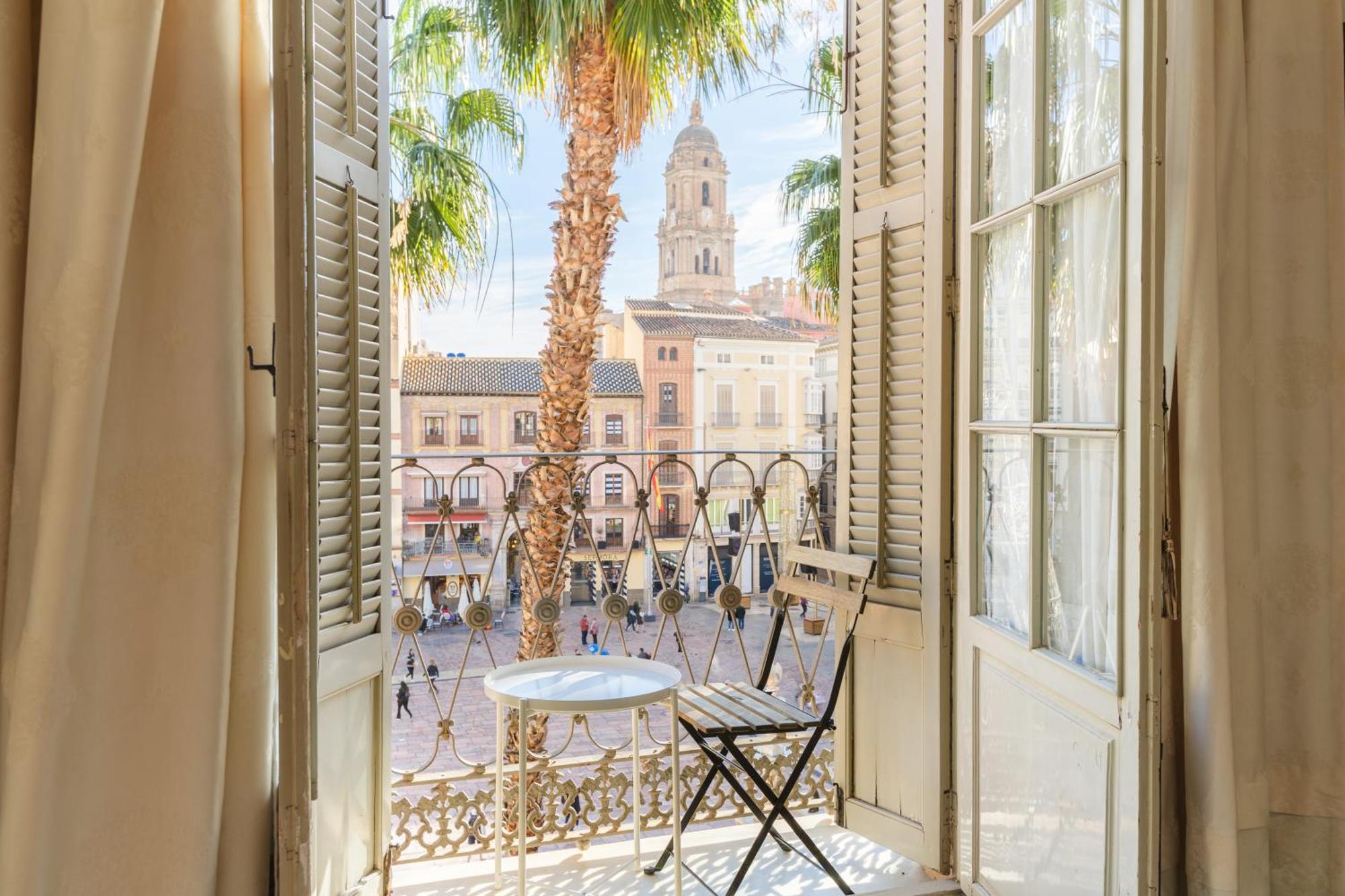 Plaza De La Constitucion Apartment Malaga Exterior photo